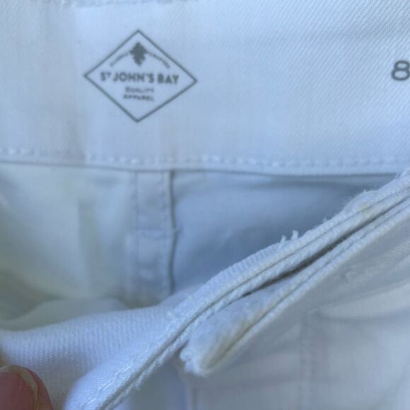 Size 8 St. John’s  Bay Cropped Pants for Women - Picture 6 of 10